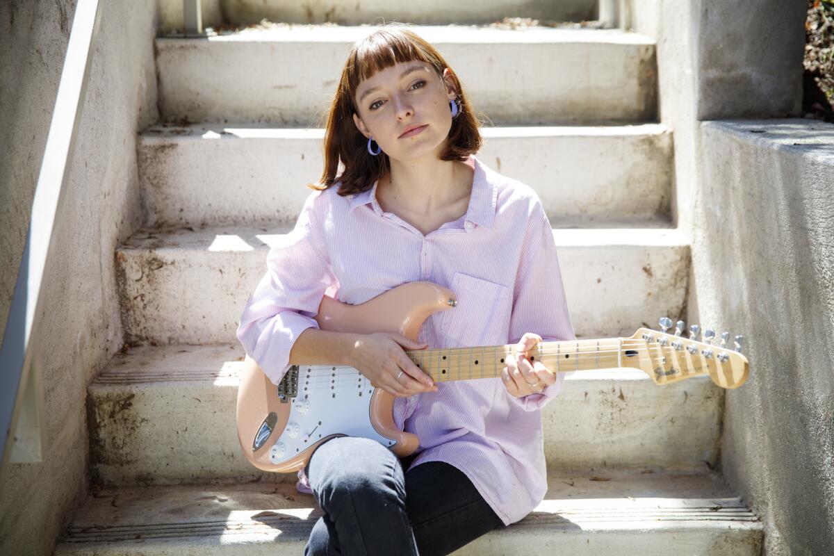 Australian musician Stella Donnelly photographed in Echo Park.