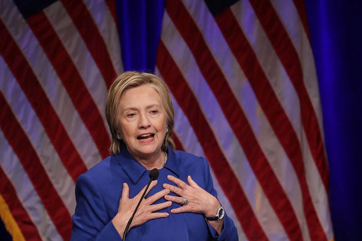 Hillary Clinton, la cara de la derrota