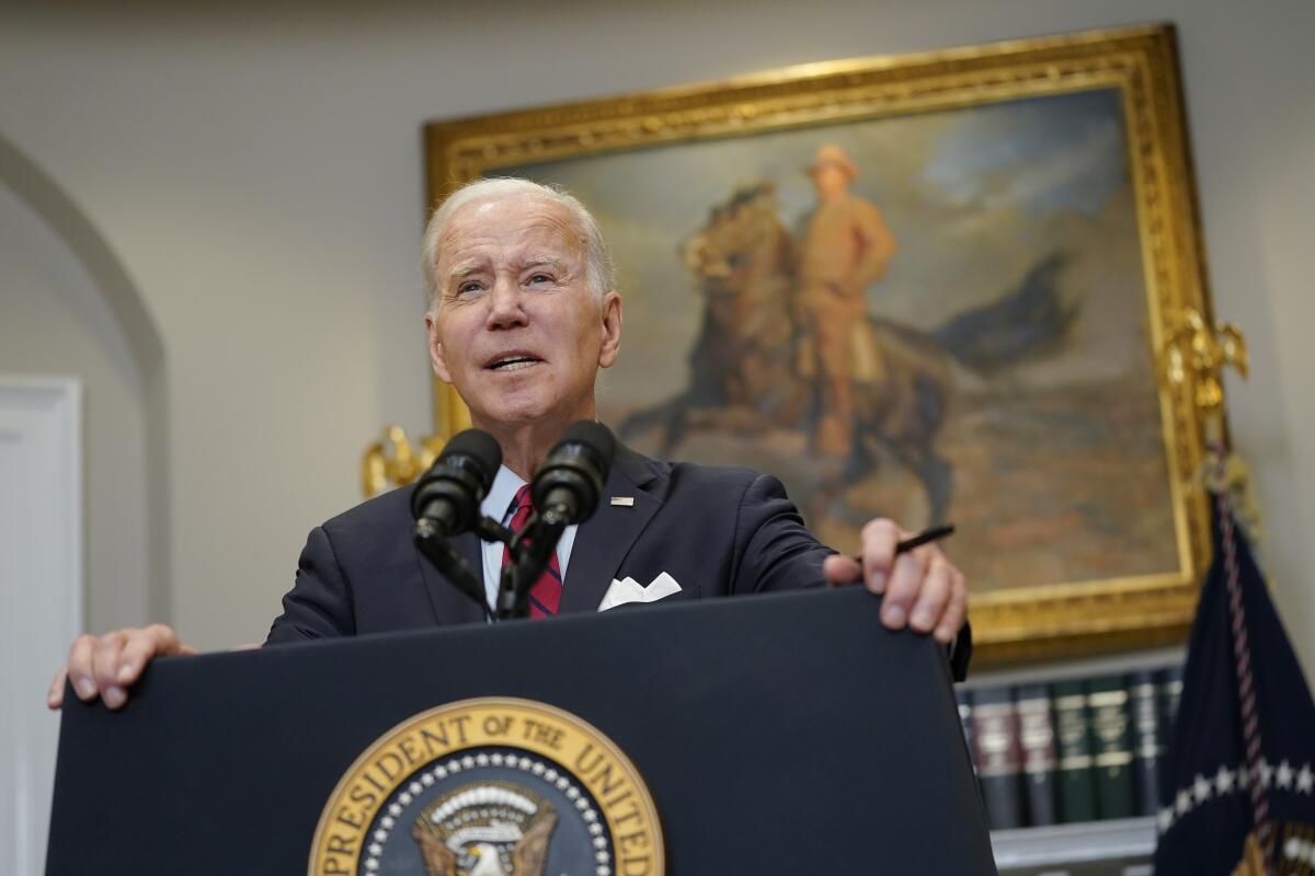 El presidente de Estados Unidos, Joe Biden, habla sobre la situación en la frontera con México