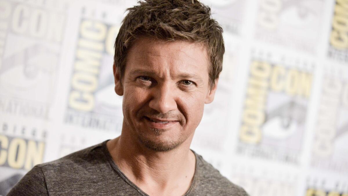 Jeremy Renner denies his ex-wife's allegations that he tried to kill her.