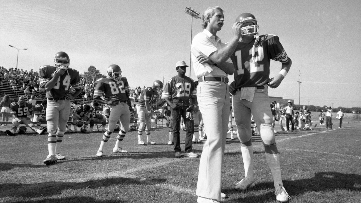 Football coach Tom Craft’s offensive strategy was ahead of its time during his two stints at Palomar College.