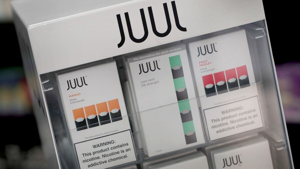Since launching in 2015, Juul has been a runaway success and has attracted the ire of parents and regulators who say its e-cigarettes hook teenagers.
