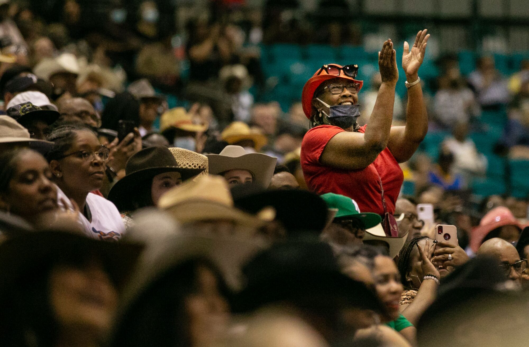 Scenes from the Bill Pickett Invitational Rodeo Los Angeles Times