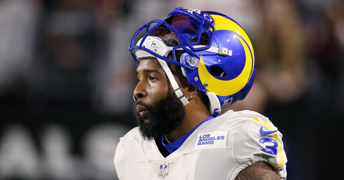 Odell Beckham Jr. leaves Super Bowl with knee injury – NBC Los Angeles