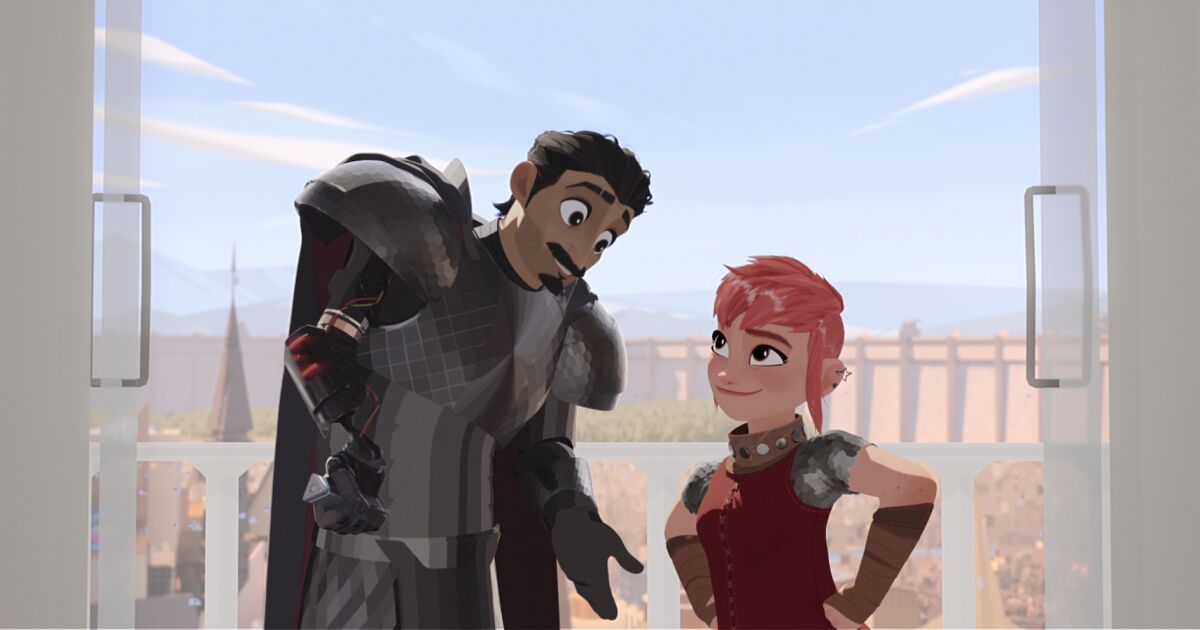 Critique: The imaginative ‘Nimona’ and the joys of ‘Rock Hudson: All That Heaven Allowed’