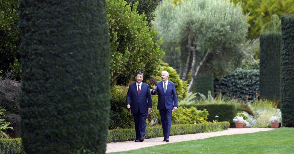 Column: Xi, Biden took easy steps. Big problems will be harder