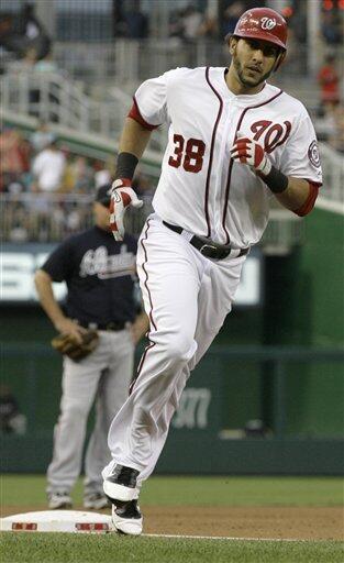 Uggla's 3-run homer helps Nationals complete biggest rally