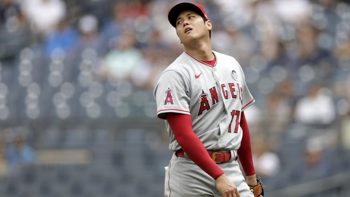 Problems with starting rotation mire Angels in losing streak - Los Angeles  Times