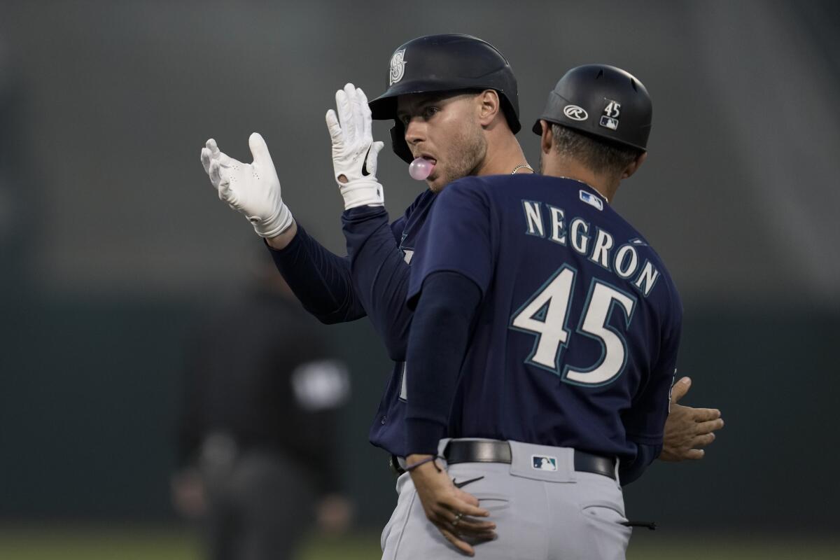 Angels rally late but fall 6-5 to Seattle Mariners in second-half