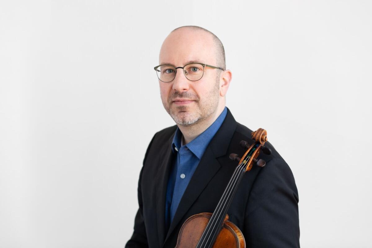 Violinist David Bowlin
