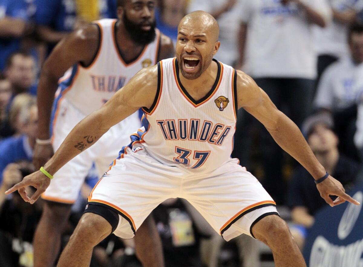 Derek Fisher will return for a second stint with the Oklahoma City Thunder after signing with the team Monday.