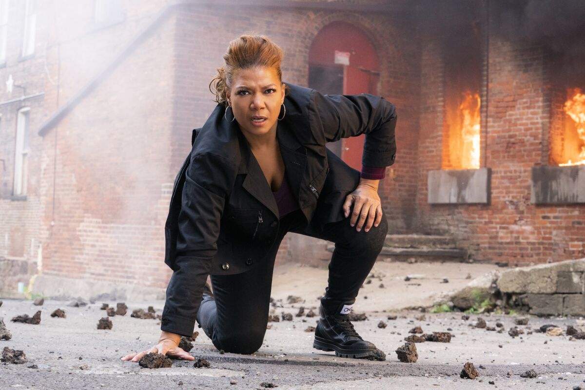 Queen Latifah as Robyn McCall in the revamped "The Equalizer."