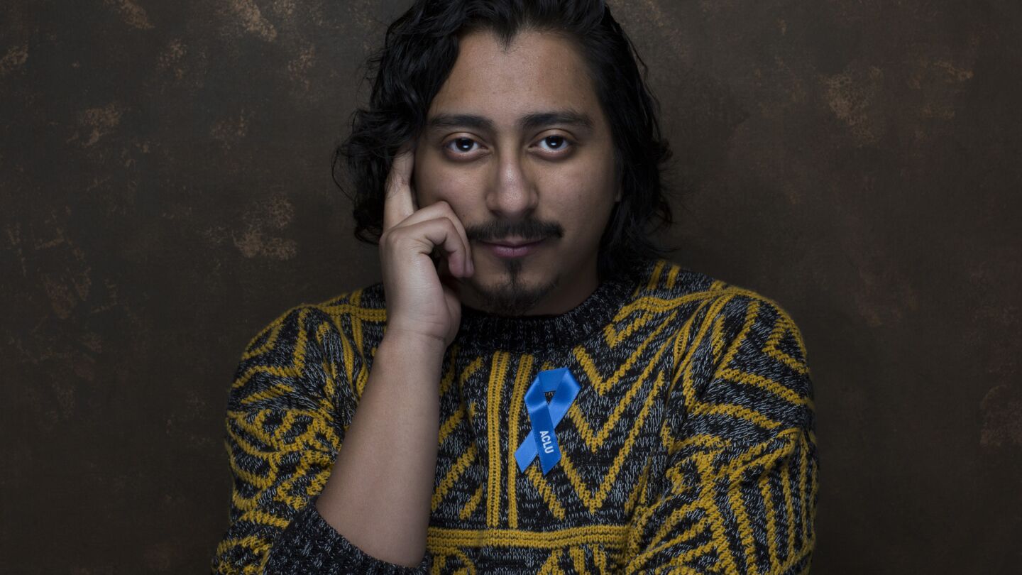 Tony Revolori from the film "The Long Dumb Road," photographed in the L.A. Times studio at Chase Sapphire on Main in Park City, Utah. FULL COVERAGE: Sundance Film Festival 2018 »