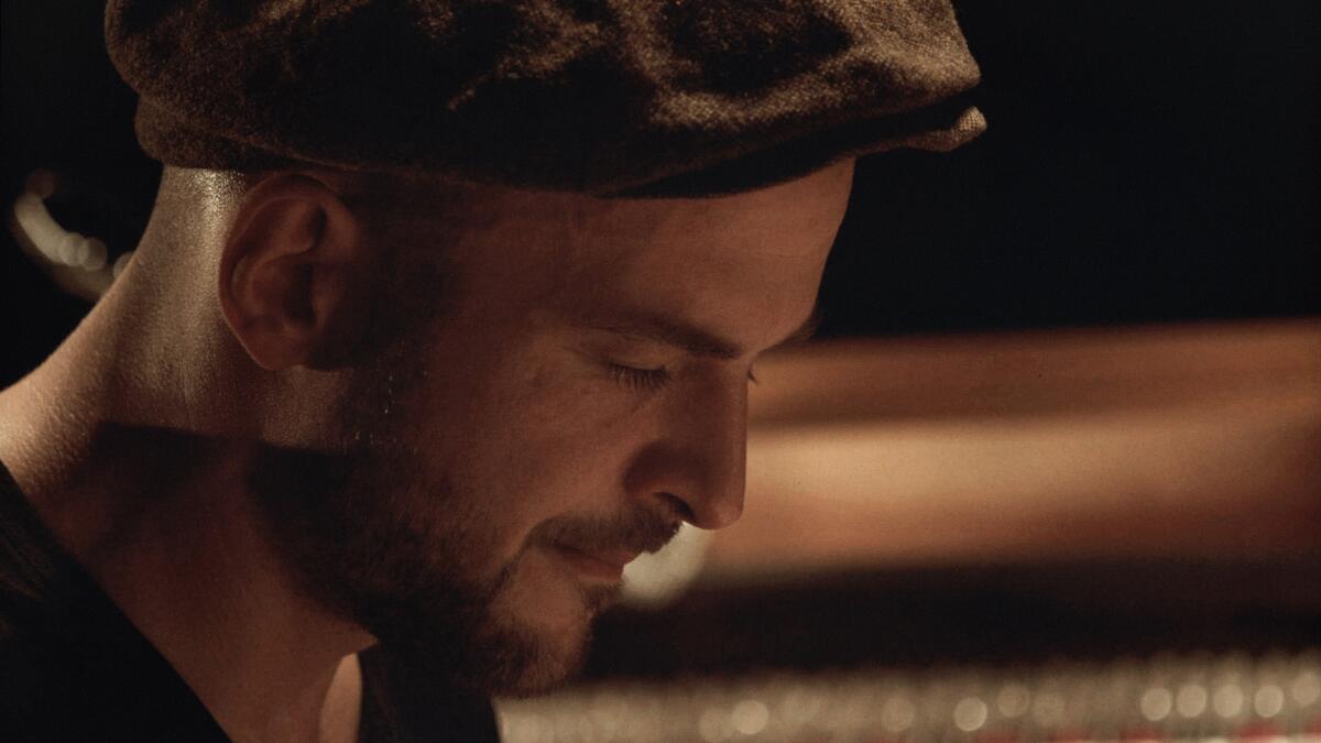 Nils Frahm in the documentary "Tripping With Nils Frahm."
