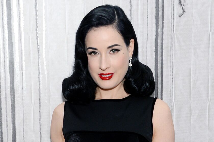 Dita Von Teese says glamour doesn't have to take a lot of time.