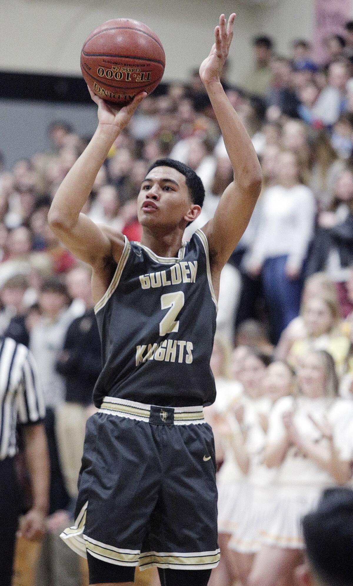 Senior guard Andre Henry and the St. Francis High basketball team will take on top-seeded Santa Clarita Christian in the CIF Southern Section Division II-AA championship game at noon Saturday at Azusa Pacific University.