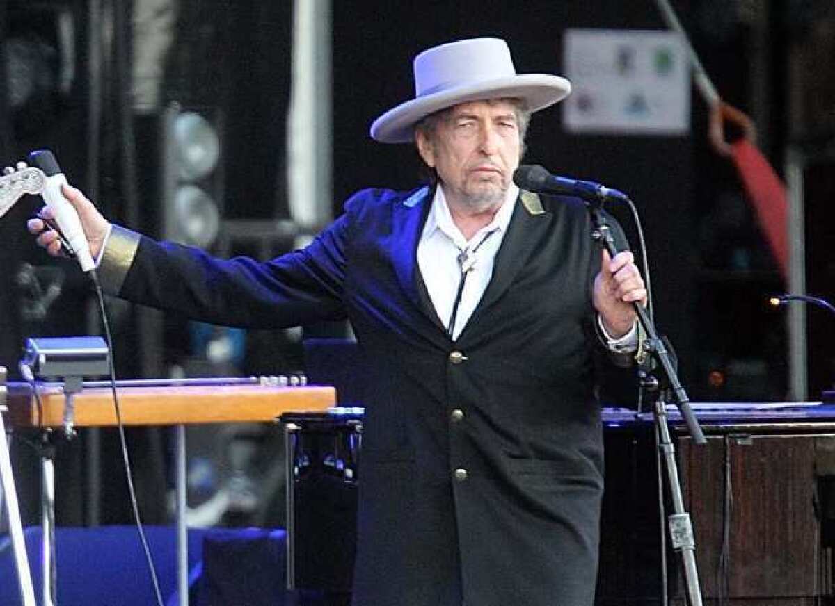 Bob Dylan, at a July performance in France, spoke at length about his creative process in 2004 with The Times' then-pop music critic Robert Hilburn.