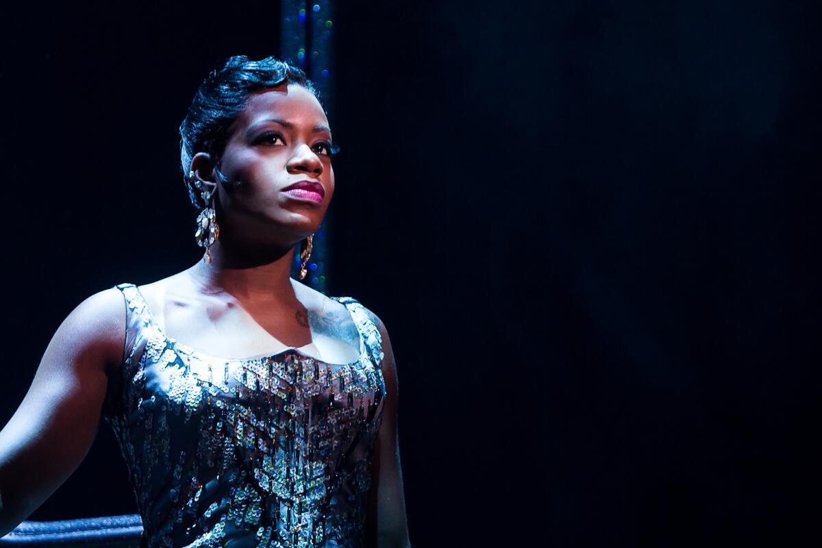 Fantasia Barrino in Broadway's "After Midnight."