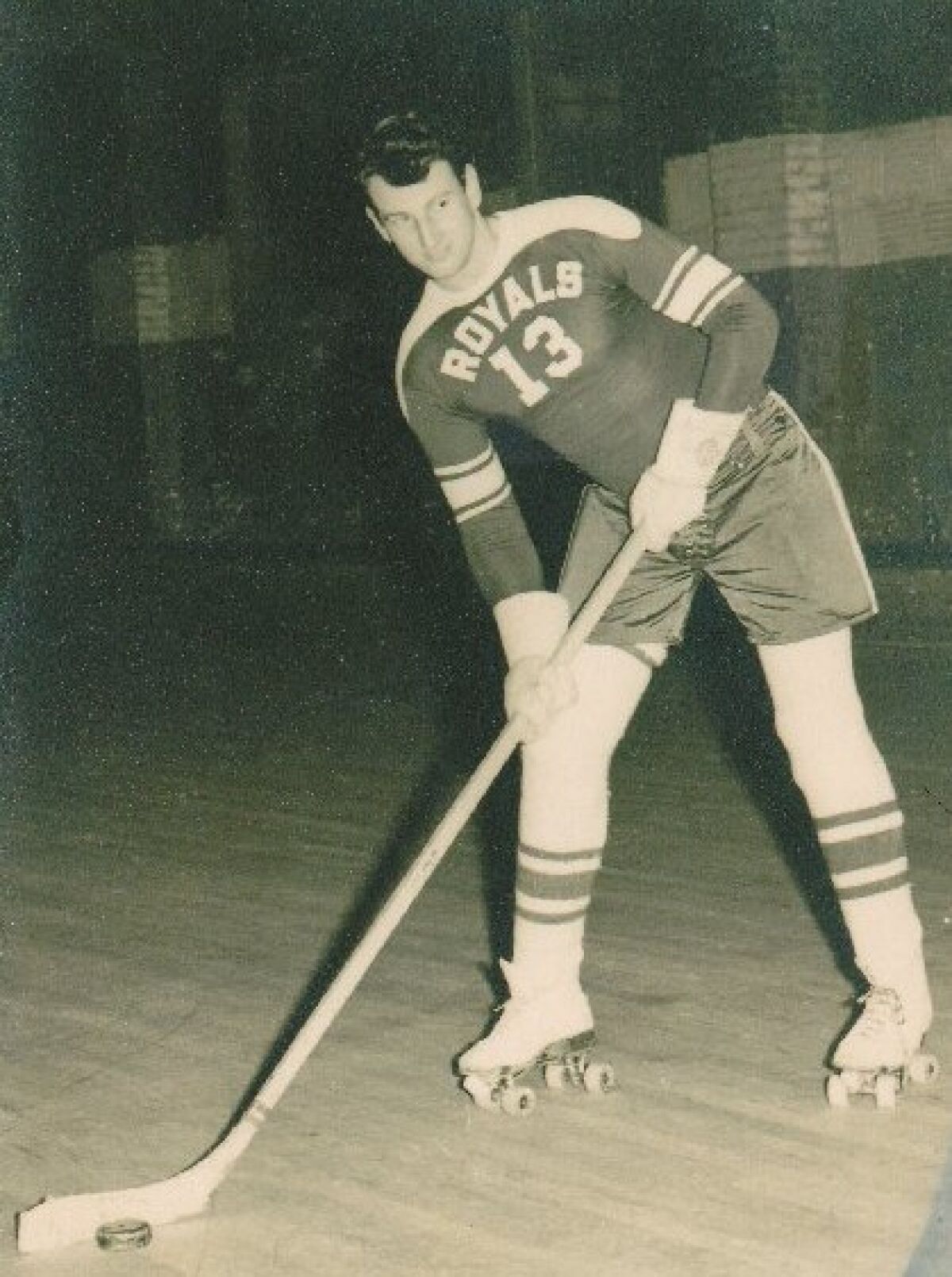 Jay Kucher played on the Royals roller hockey team at a Mission Beach skating rink
