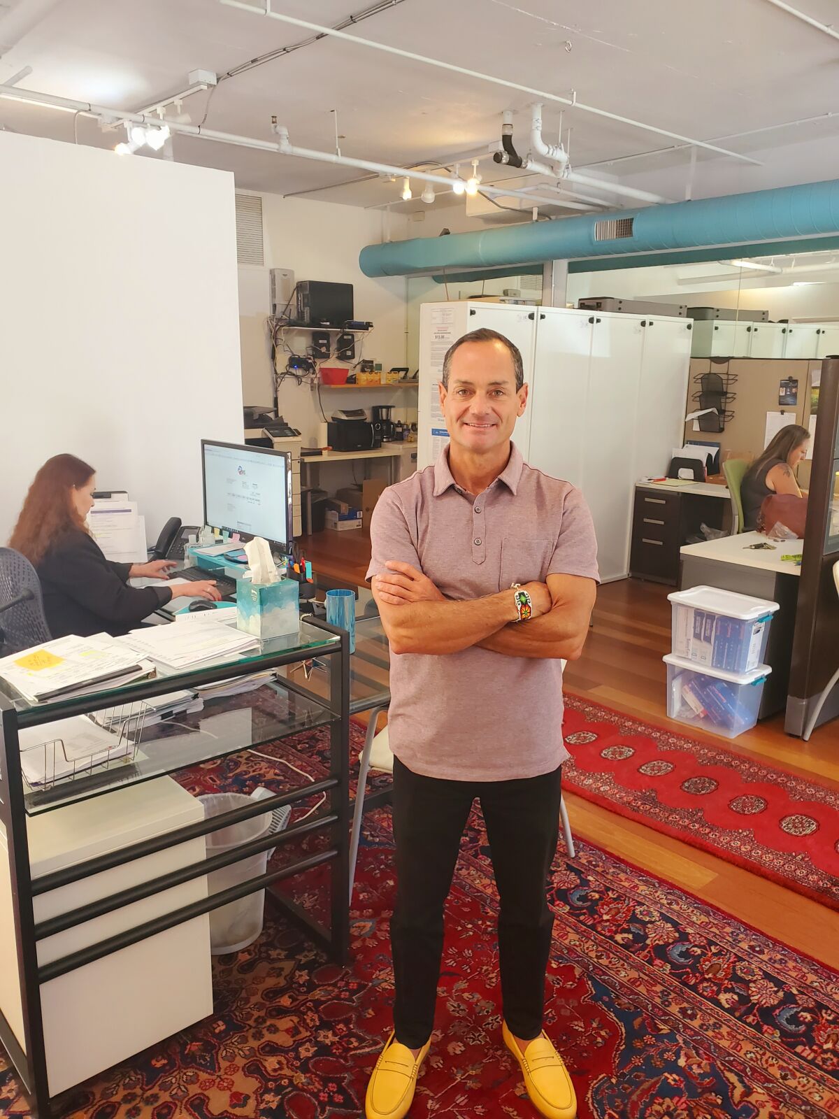 Jeffrey Sternberg is chief executive of Discovery Health Services in La Jolla's Bird Rock neighborhood.