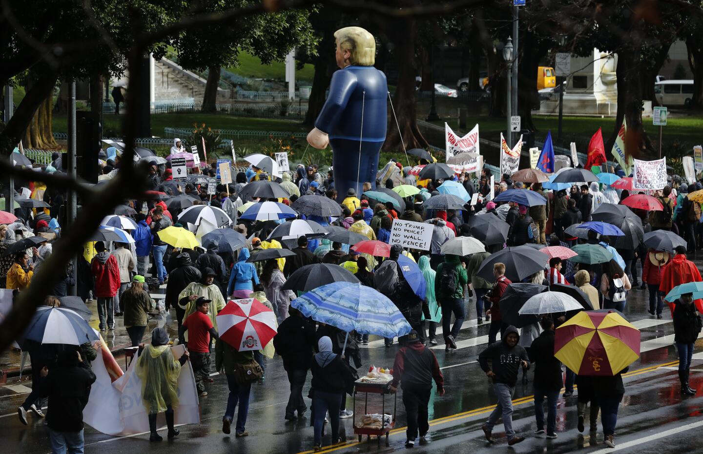 Reaction in Southland to Trump inauguration