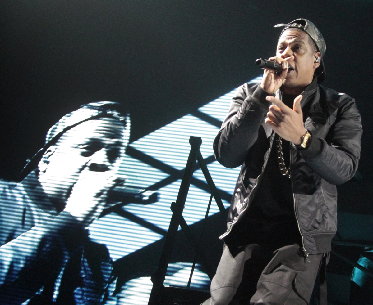 Jay Z performs Monday night at Staples Center.