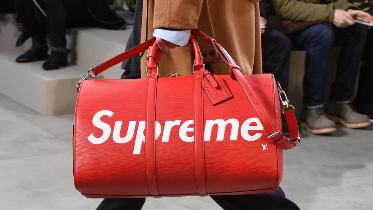 Louis Vuitton X Supreme pop-up shop opens today in downtown L.A. - Los  Angeles Times