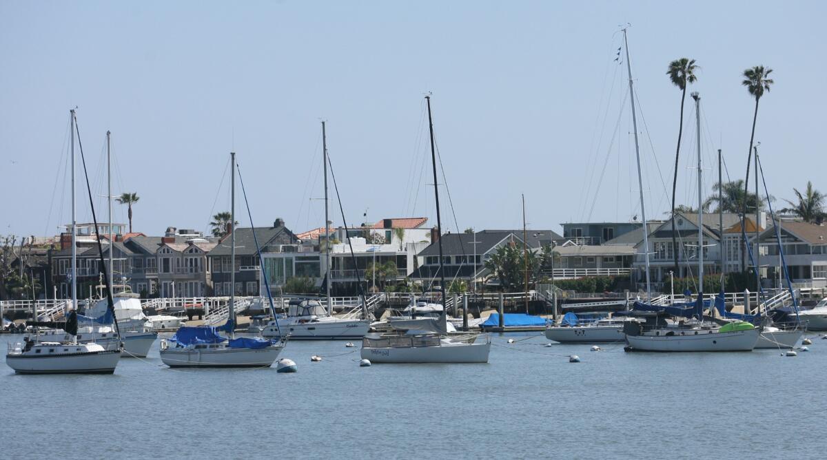 Newport Harbor.