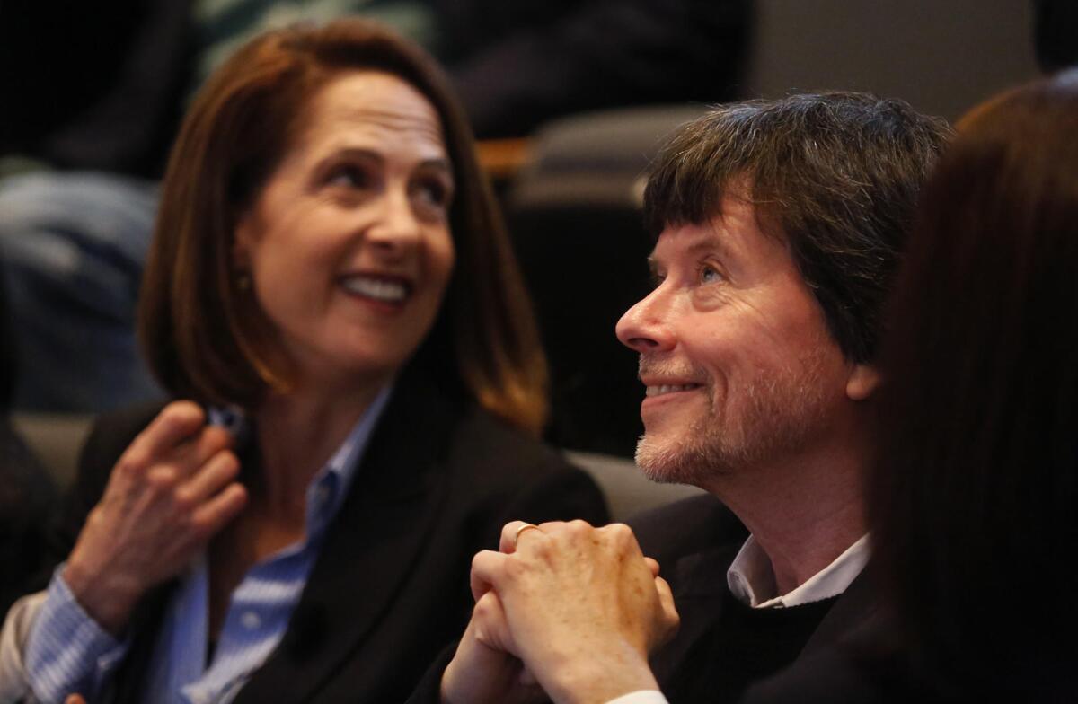 Filmmakers Lynn Novick and Ken Burns screened segments of their new 18-hour film, "The Vietnam War," at UC Irvine in May.