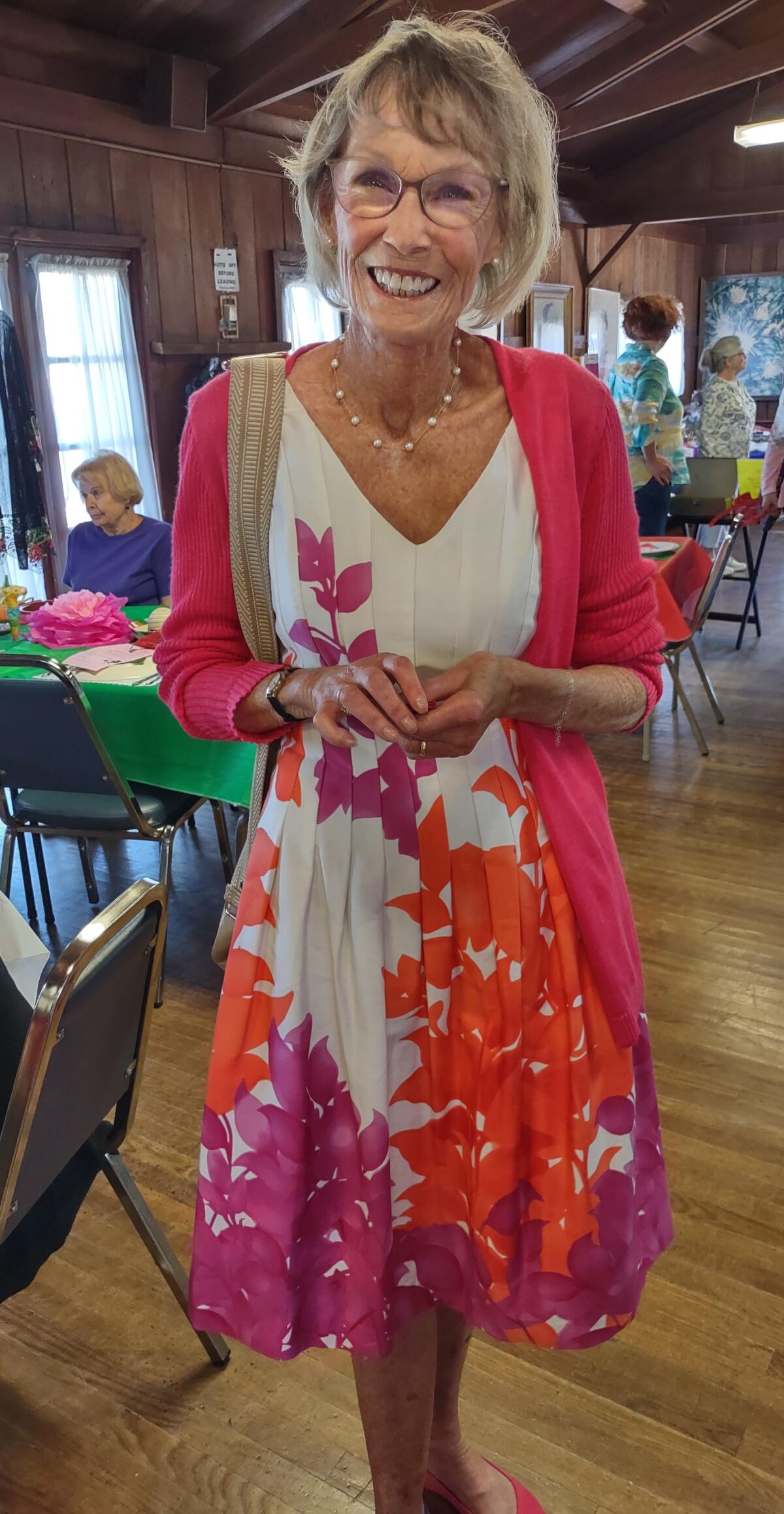Ramona Womans Club member Sherie Macht attended the luncheon and fashion show to support the club.