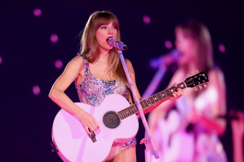 Taylor Swift performs onstage for the opening night of "Taylor Swift | The Eras Tour" 