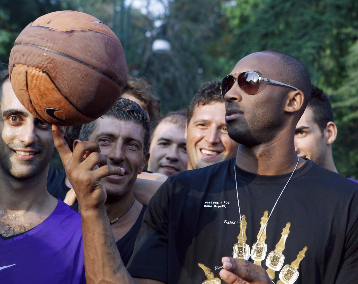 Italy Kobe Bryant