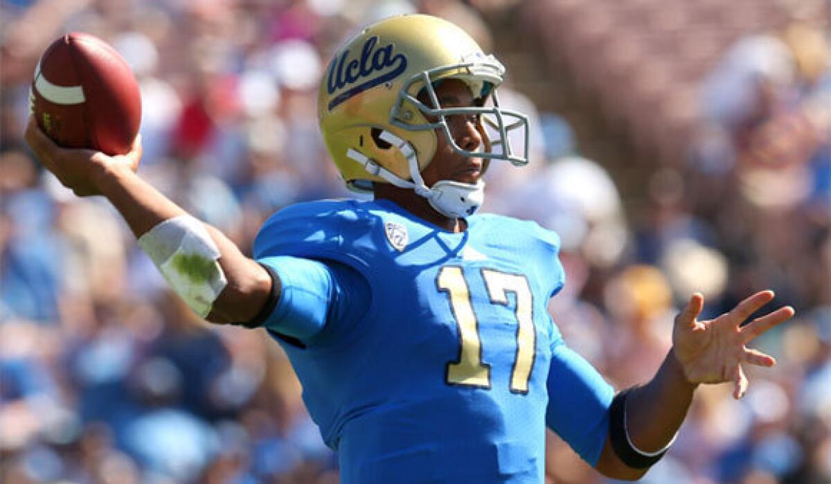 UCLA quarterback Brett Hundley will have a large cheering section when the Bruins travel to his home state to play Arizona State on Saturday.