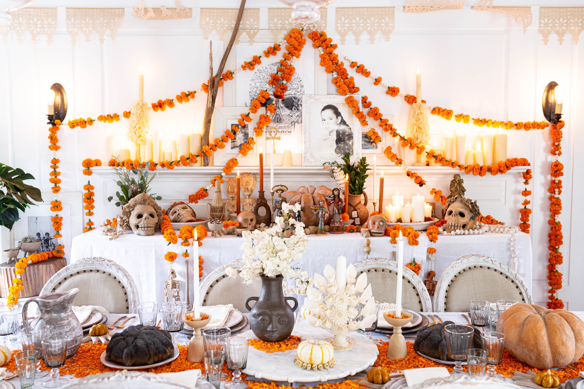 dia de los muertos altar