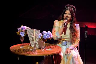 Lana Del Rey performs on stage at L'Olympia on July 10, 2023 in Paris, France.