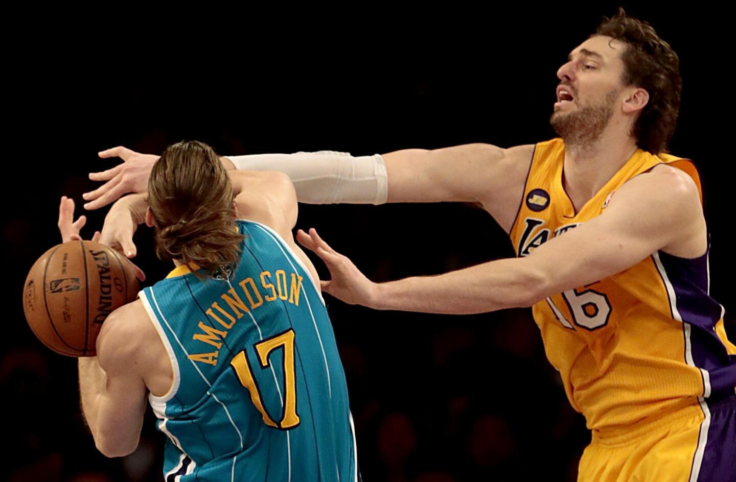 Pau Gasol, Lou Amundson