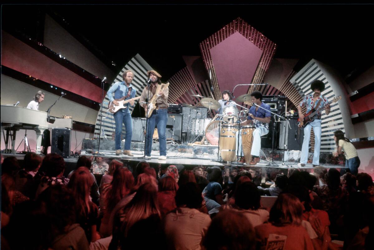 Little Feat" on a TV show in July 1974 in Los Angeles