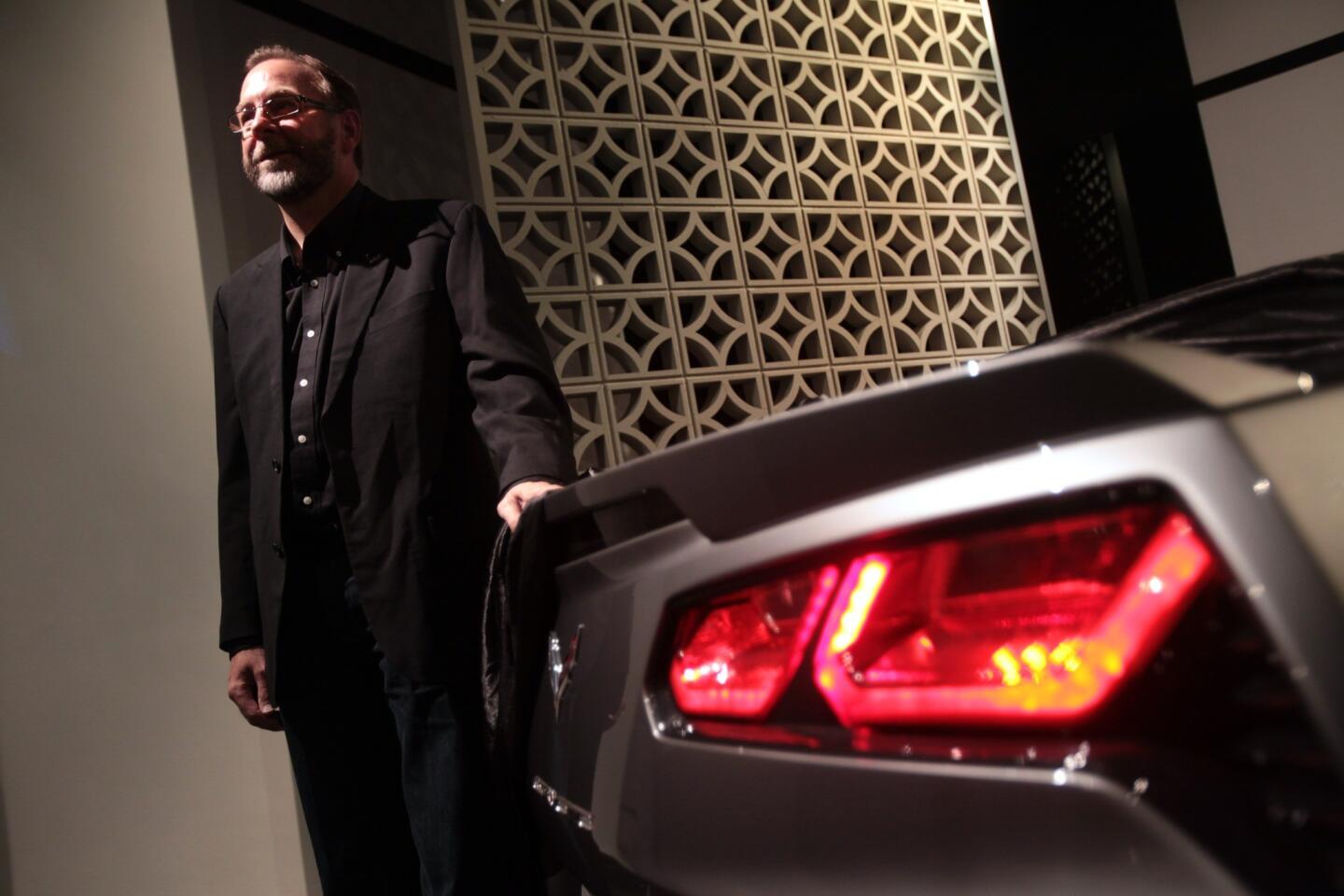 Kirk Bennion is the designer of the new Corvette C-7 Stingray.