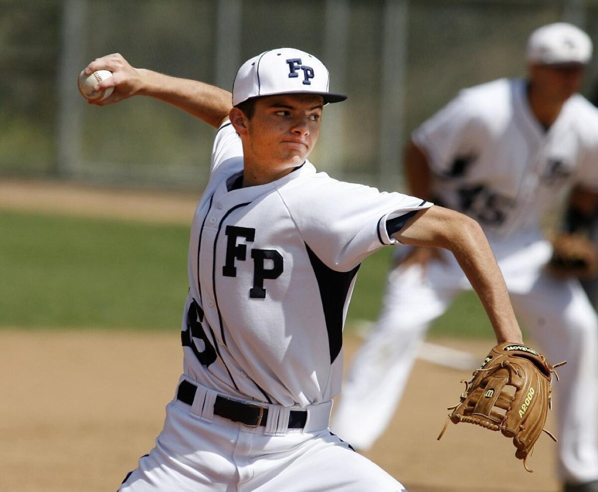 Brenden McKiernan and the rest of the Flintridge Prep baseball team advanced to the CIF Southern Section Division VI semifinals with a dramatic 4-3 win over Crean Lutheran.