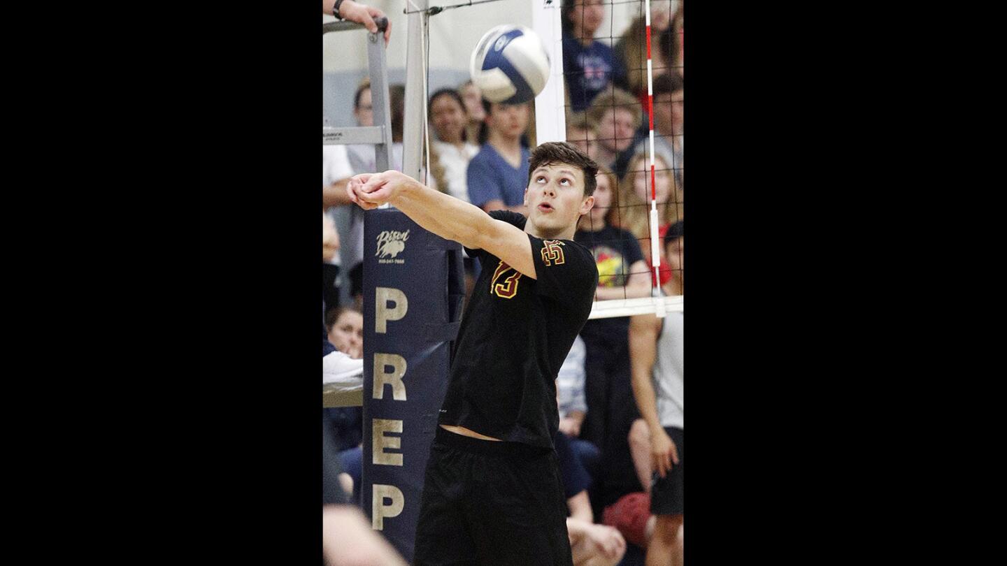 Photo Gallery: La Canada vs. Flintridge Prep in first round CIF Division III boys' volleyball playoff