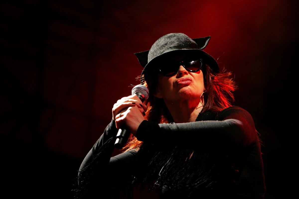 Former Divinyls singer Chrissy Amplett, shown in a 2007 photo, has died aged 53 after a long battle with multiple sclerosis and breast cancer.