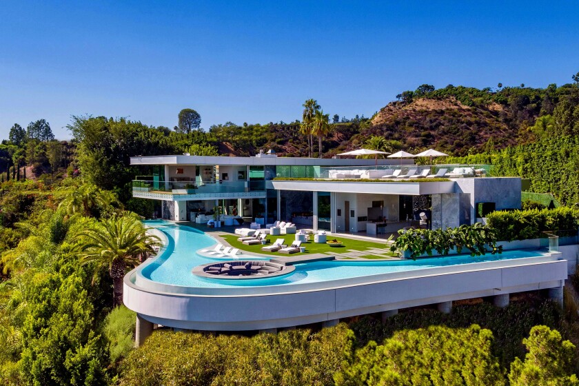 A limited liability company paid $42.5 million for a 16,000-square-foot spec mansion on Robin Drive in Hollywood Hills West.
