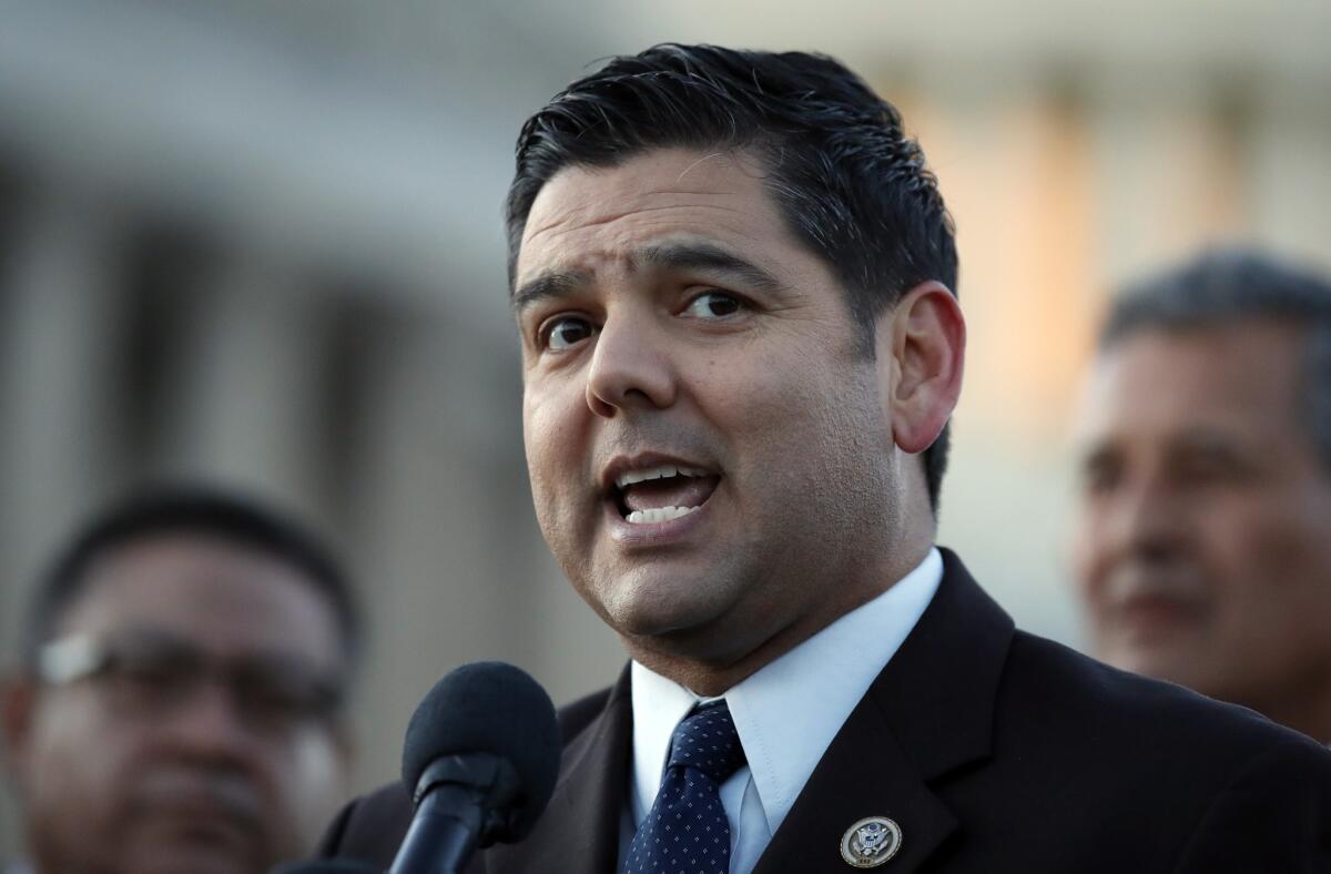 Rep. Raul Ruiz is one of four Democratic incumbents in California whose districts Republicans hope to flip.