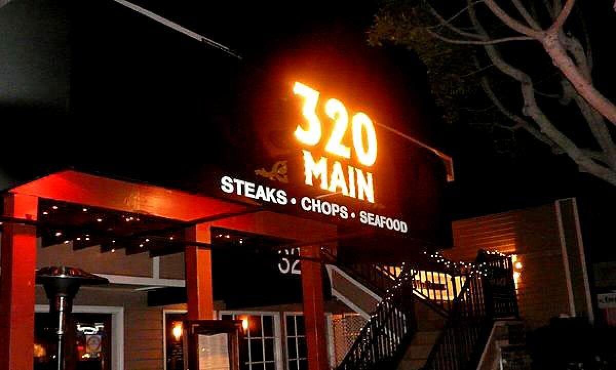 Seal Beach's 320 Main is a new steakhouse with a menu of classic drinks and original cocktails.