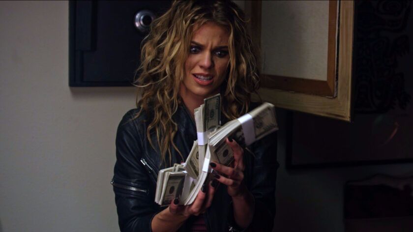 Annalynne Mccord Puts A Comic Spin On The Femme Fatale In 68 Kill Los Angeles Times 3172