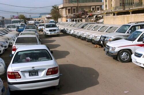 Baghdad car lot