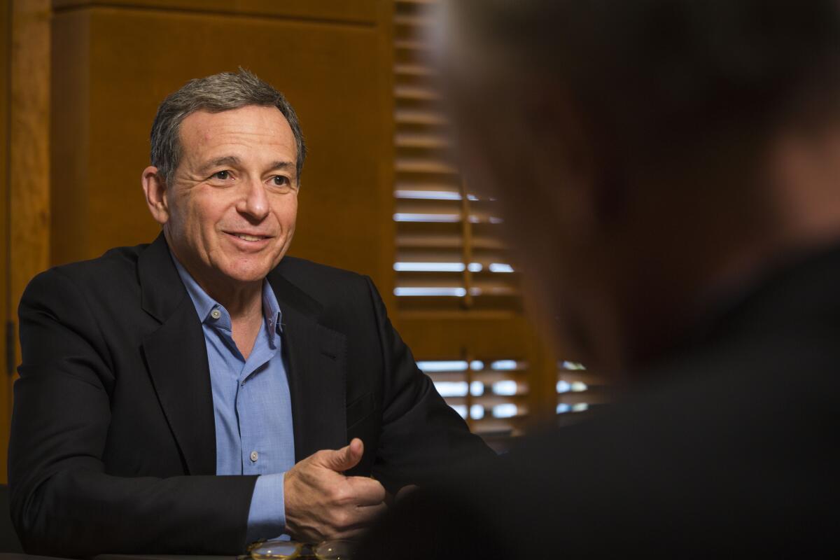 Walt Disney Co. Chairman and Chief Executive Bob Iger, shown in December, is seen in December 2015.