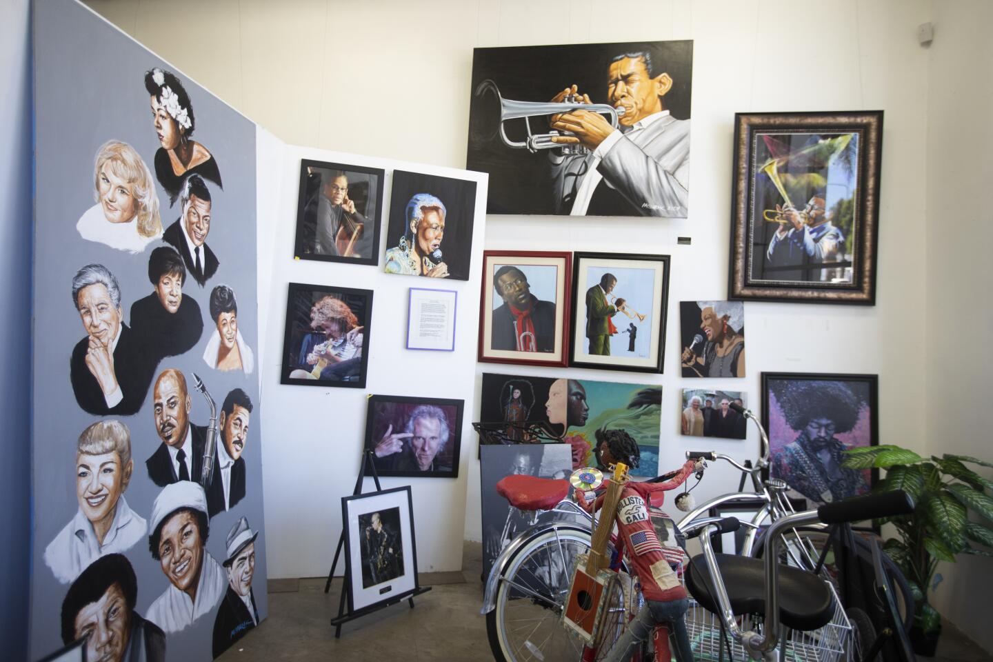 The California Jazz & Blues Museum in Leimert Park