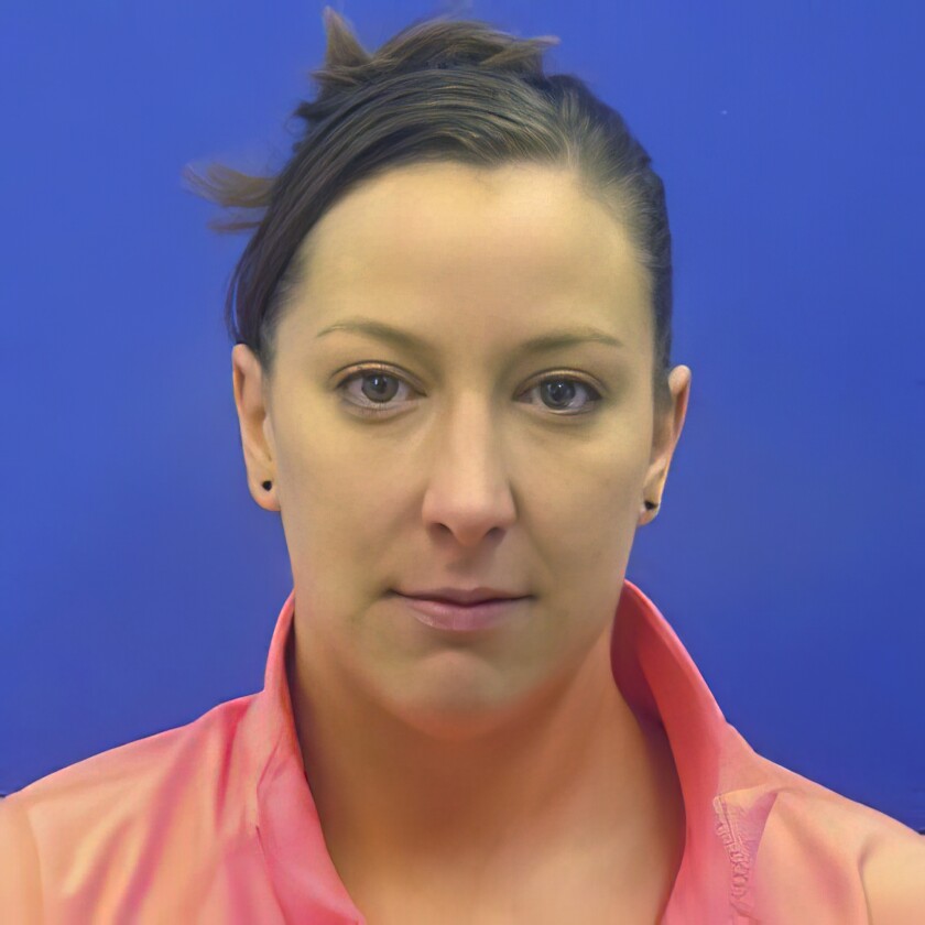 Ashli Babbitt is shown in an undated driver's license photo from the Maryland Motor Vehicle Administration.