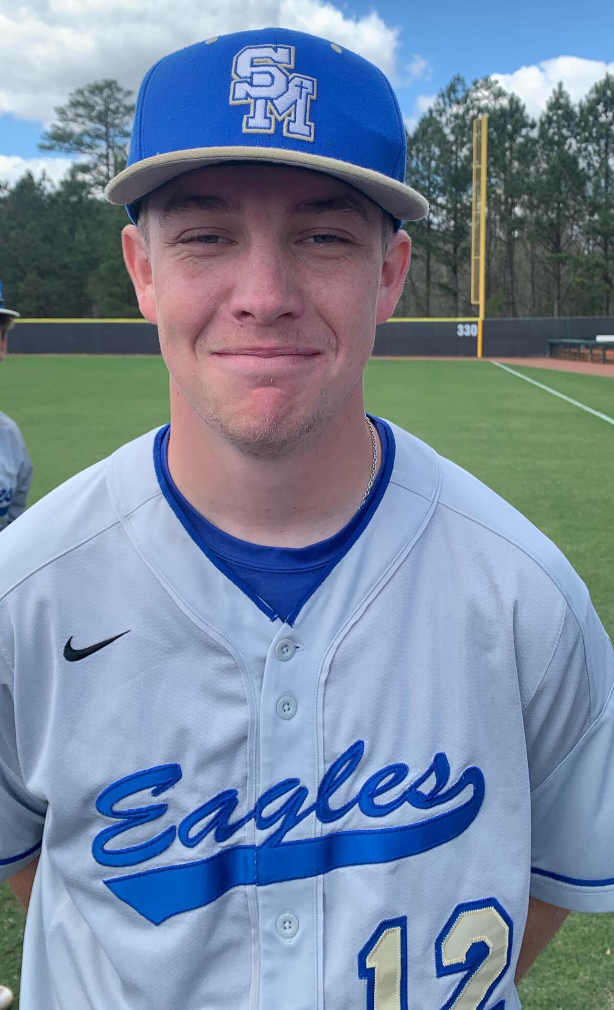 Collin Clarke of Santa Margarita struck out 12 in six shutout innings on Wednesday in Cary, N.C.